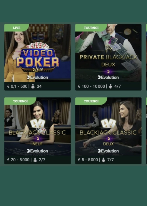 Programme VIP club privilèges Cresus Casino